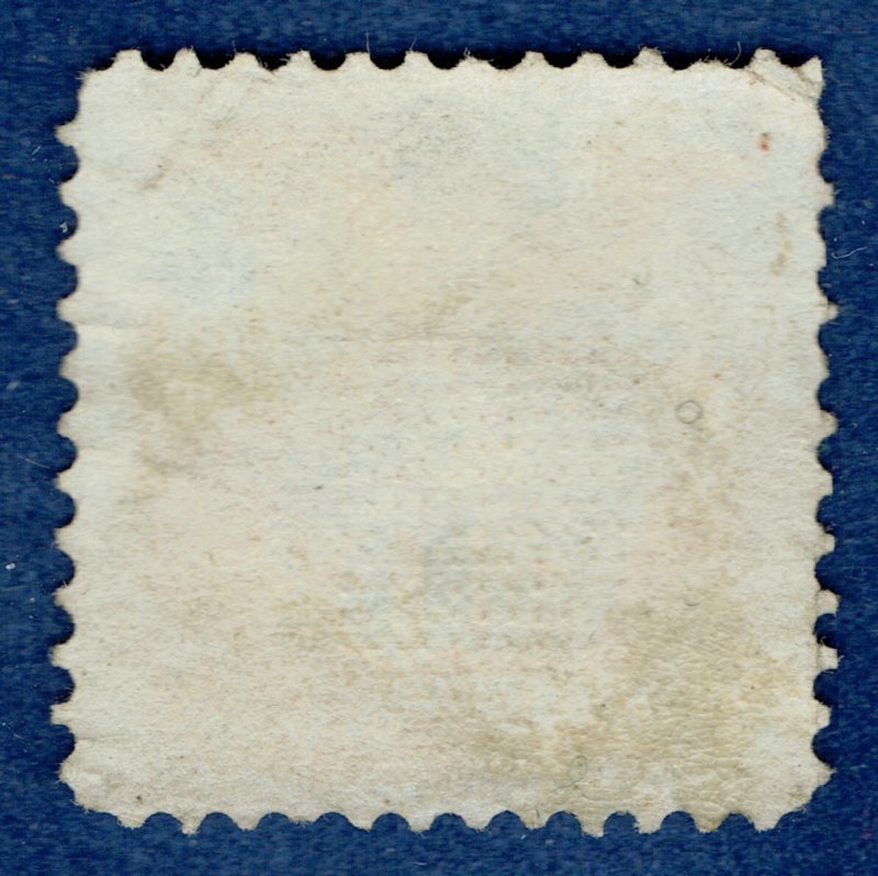 [0885] 1869 Scott#116 used 10¢ yellow cv:$110 (several little faults)