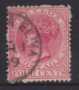 Ceylon Sc#90 Used