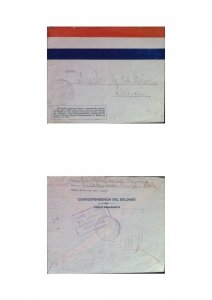 MI) 1879 PARAGUAY, CHACO WAR, COVER SENT TO ASUNCION, SOLDIER'S CORRESPO...