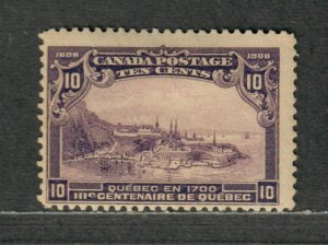 Canada Sc#101 M/H/F+, Cv. $200