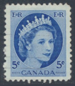  Canada  Sc# 341   Used  QE II 1954 see details  / scans