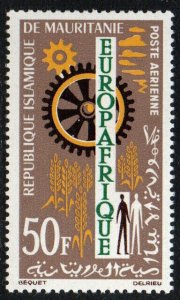 Mauritania Sc #C28 Mint Hinged