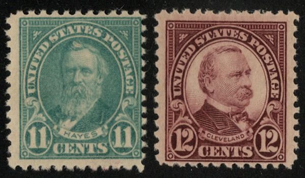 US #563 - 564 VF mint never hinged, a super nice pair, post office fresh!