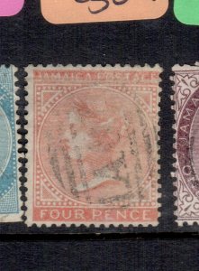 Jamaica SG 4 VFU (10epr)