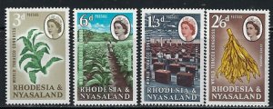 Rhodesia and Nyasaland 184-87 MNH 1963 set (an5394)