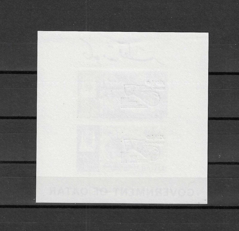 QATAR 1966 SG MS 100 MNH