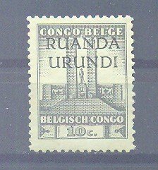 Ruanda - Urundi sc# 60 mnh cat value $27.50