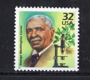 3183c ** GEORGE WASHINGTON CARVER  ** U.S. Postage Stamp MNH 