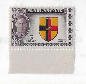 Sarawak Sc #194   $5  NH VF