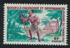 New Caledonia Stamp Day 19th-century Postman 1967 MNH SG#429