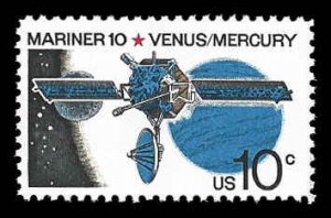 PCBstamps   US #1557 10c Space Mariner 10, MNH, (16)
