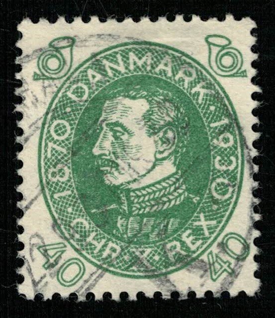 1930, DANMARK, Birth of King Christian X, 40 ORE, MC #194 (T-7315)