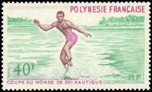 French Polynesia #267-269, Complete Set(3), 1971, Sports, Hinged