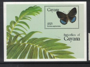 Guyana Butterfly SC 2829 MNH (3gzp)