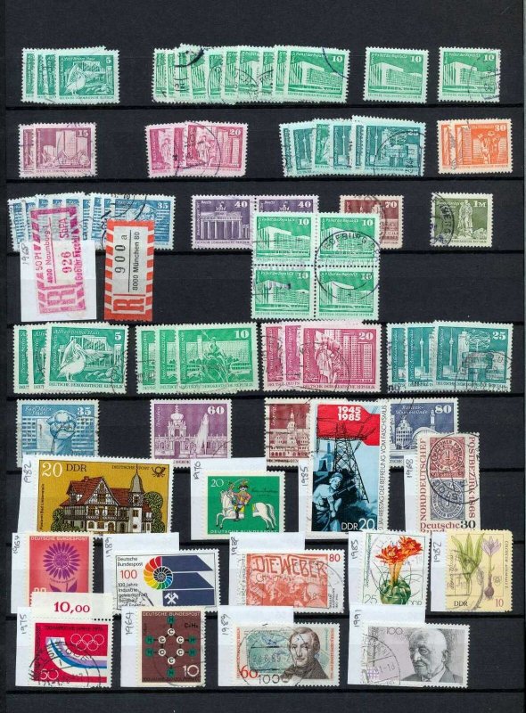 Germany East & West Used mnh mh(Apx 850 Items) (RAZ 811)