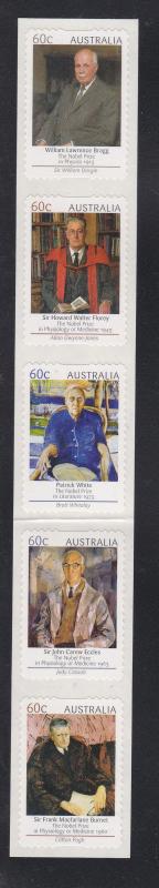 Australia # 3761a, Australian Nobel Prize Winners, NH, 1/2 Cat.