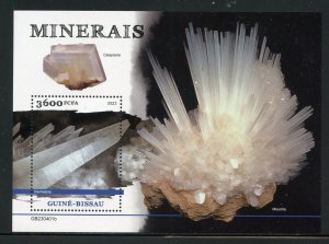 GUINEA BISSAU 2023 MINERALS SOUVENIR SHEET MINT NH