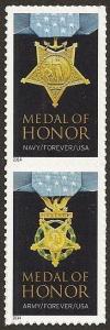 US 4822a-4823a 4823d Medal of Honor Korean War forever vert pair (2) MNH 2014