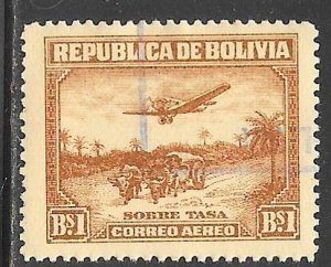 Bolivia C32: B1 Aircraft and Oxcart, used, F-VF