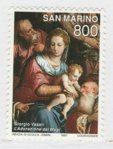 1997 San Marino Painting by Giorgio Vasari MNH** Stamp A19P14F706-
