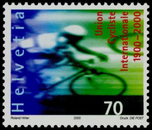 Switzerland 1066 MNH International Cycling Union