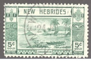 New Hebrides- British, Sc #50, Used