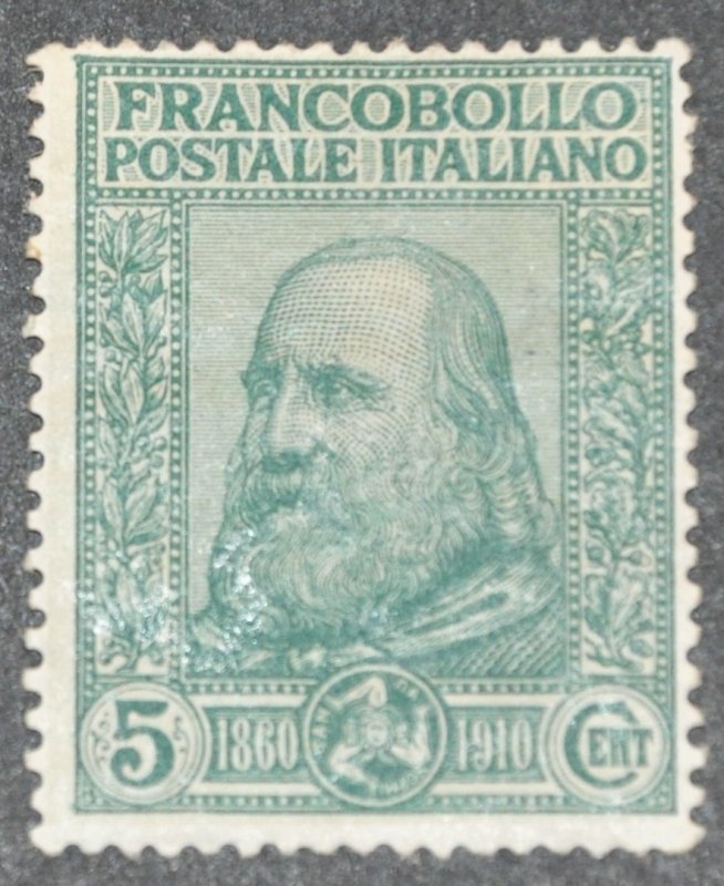 DYNAMITE Stamps: Italy Scott #115 (crease) – UNUSED