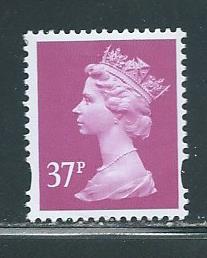 Great Britain MH225 37p Machin single MNH