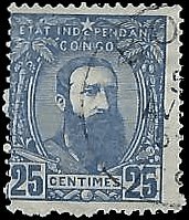 BELGIAN CONGO   #8 USED (3)