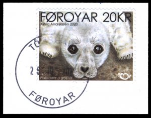 Faroe Islands 2020 Scott #745 Used, On Piece