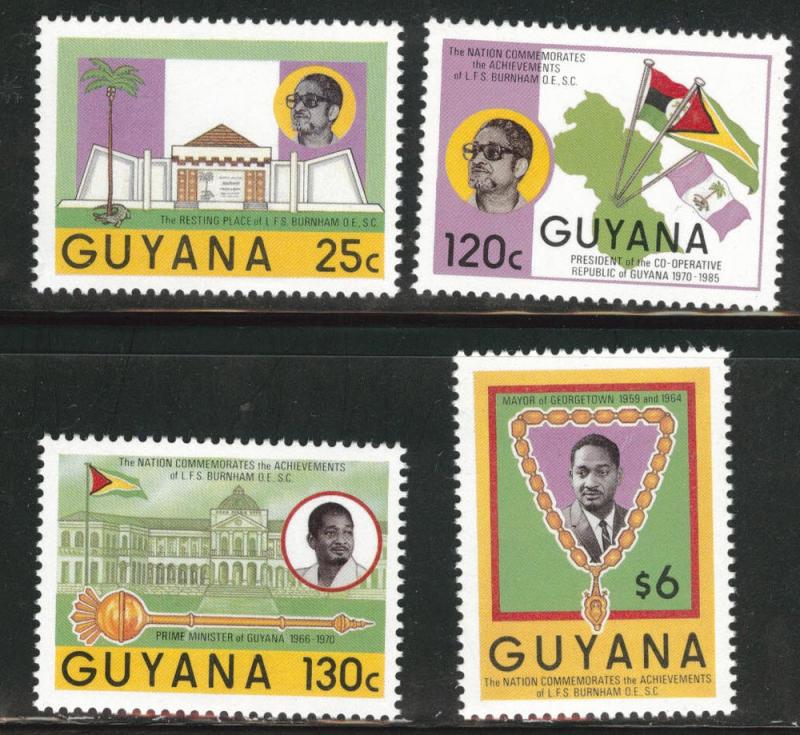 GUYANA Scott 1505-1508 MNH** set