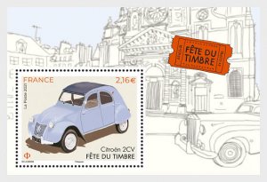 2021 France Citroen 2cv SS (Scott 6097) MNH