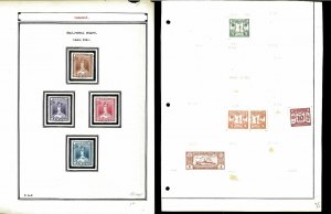 Paraguay 1884-1940 M & U Hinged & in Mounts on a Mix of Remaindered Pages