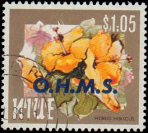 Niue #O1-O19, Complete Set(19), 1985-1987, Flowers, Used, CTO