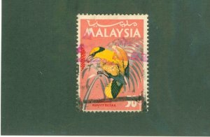 MALAYSIA 22 USED BIN $0.50