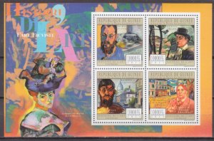 2011 Guinea 8818-21KL History of Art - Fauvism 16,00 €