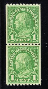 MOstamps - US #604 Mint OG NH Pair Graded 95 w/ PSE Cert-Lot # MO-6031 SMQ $135