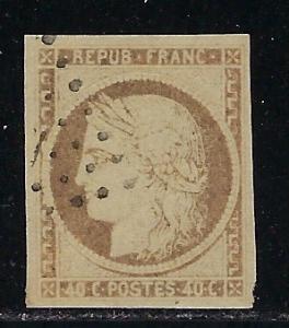 France Scott # 7, used