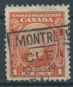 Canada 1927 - 60th Anniversary of Confederation (1c Macdonald) - SG266 used