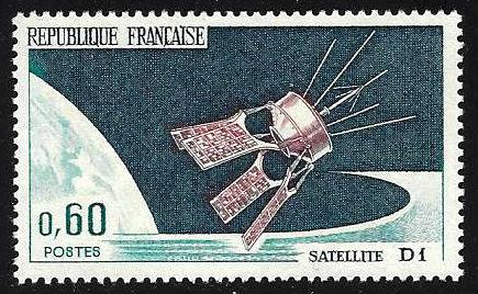 France #1338 VF MNH Satellite