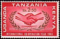 Kenya Uganda Tanganyika SG#222 Mint - 1965 2s.50  - ICY