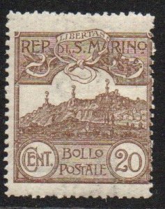 San Marino Sc #51 Mint Hinged