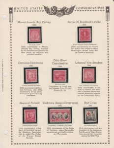 Americas Postal Stamps
