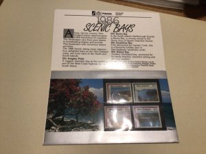 New Zealand Scenic Bays 1986 mint never hinged stamps  A9389