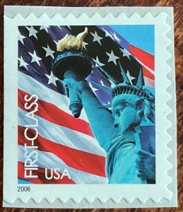 US #3966a MNH Single Flag “Long May It Wave” /Statue of Liberty (.39) L42