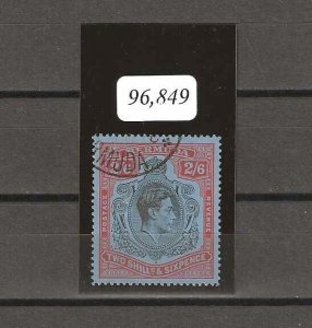 BERMUDA 1938/53 SG 117ac USED Cat £1900. CERT