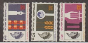 Pitcairn Islands Scott #64-65-66 Stamps - Mint NH Set