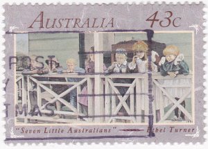 Australia -1991 Writers of the 1890s- 43c Used