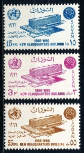 Sudan #191-193  Set of 3 MNH