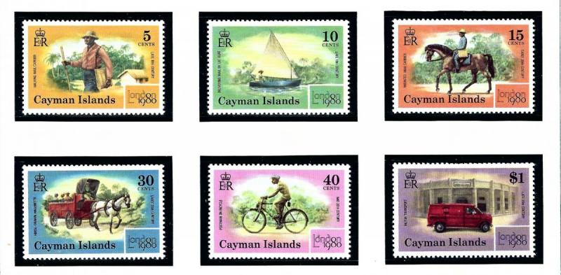 Cayman Is 437 42 MNH 1980 Mail Service